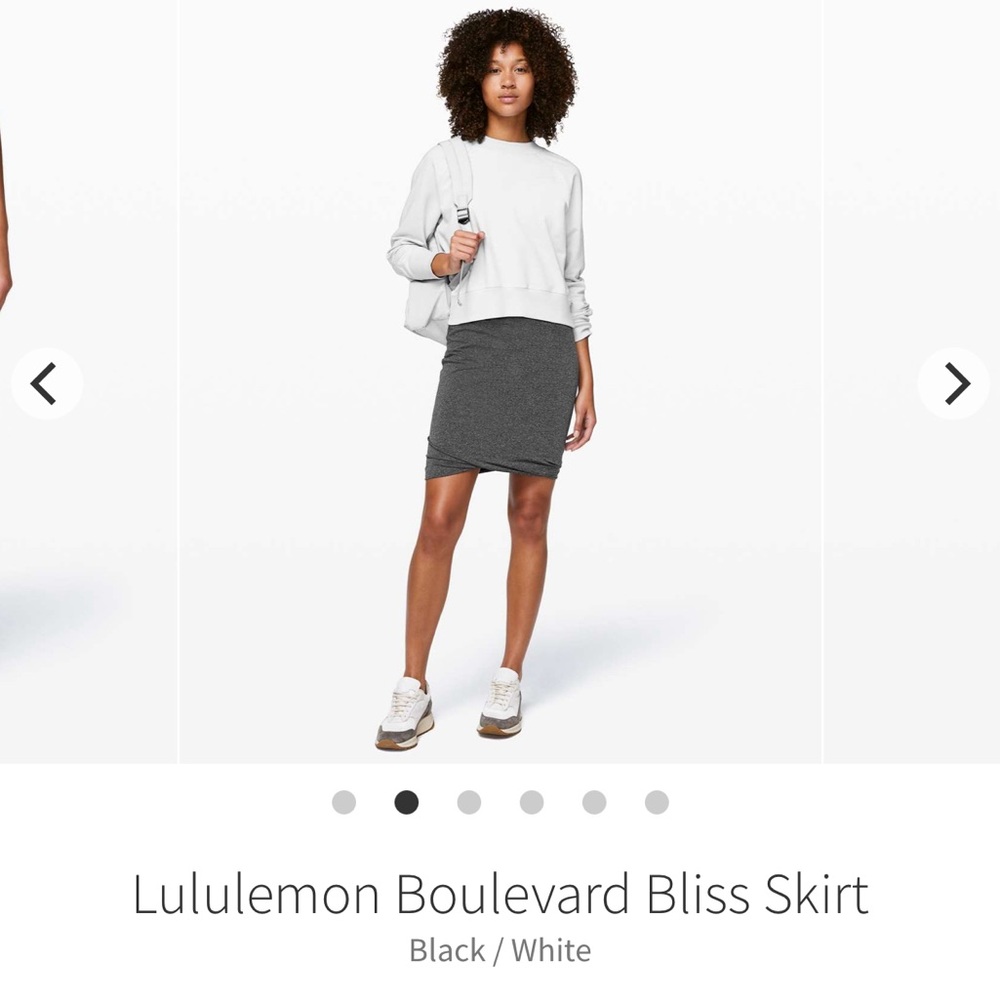 Lululemon boulevard bliss skirt size 10 EUC